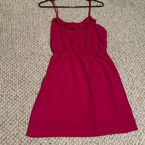 forever 21 hot pink dress size small
